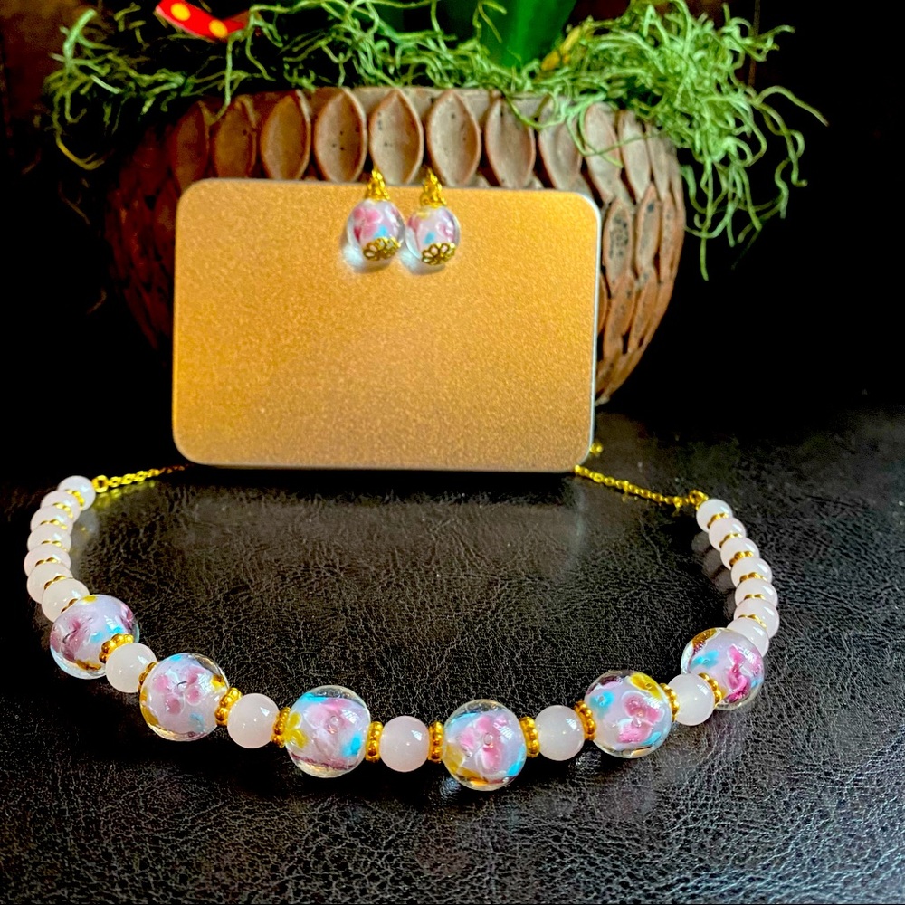 The Skyline Collection Necklace & Earring Set - NWT